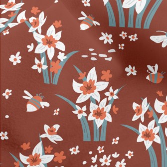 Bright Daffodils Micro Fleece