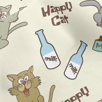 Happy Kitten Micro Fleece