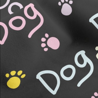 Fluorescent Dog In English Micro Fleece