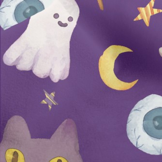 Bloody Eyes And Ghosts Micro Fleece