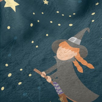 Full Moon Witch Owl Minky