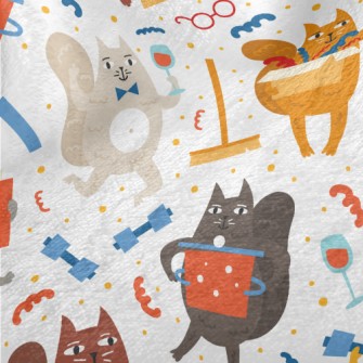 Cat’s Home Life Minky