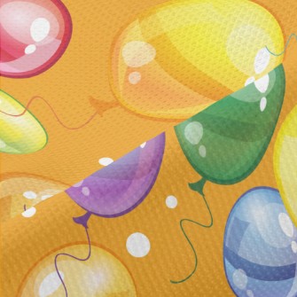 Colorful Oval Balloon Piqué