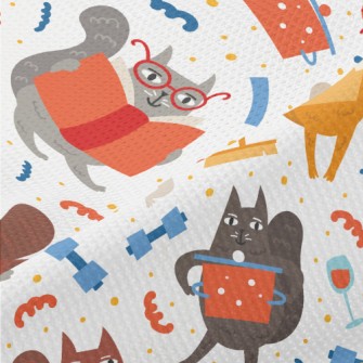 Cat’s Home Life Piqué