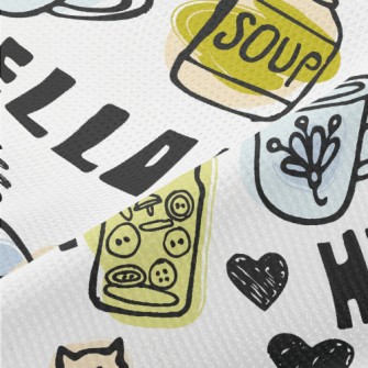 Mini Cup Kitten Piqué