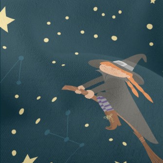 Full Moon Witch Owl Lightweight Performance Linen