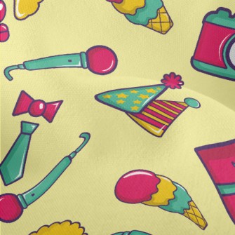 Clown Birthday Party Lightweight Performance Linen