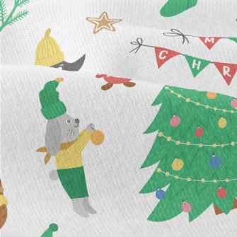 Christmas Animal Party Modern Jersey