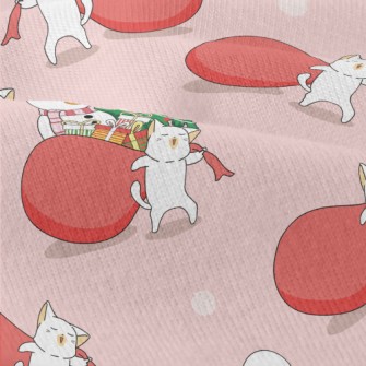 Cat Carries Gifts Modern Jersey