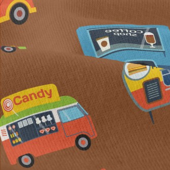 Various Food Trucks Modern Jersey