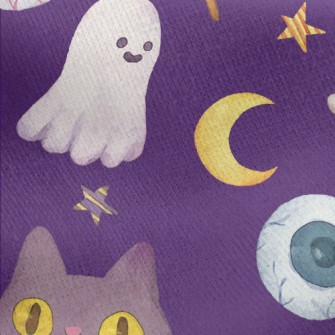 Bloody Eyes And Ghosts Jersey Backed Fleece