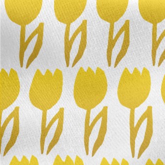 Golden Tulips Jersey Backed Fleece