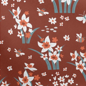 Bright Daffodils Pongee