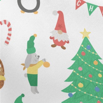 Christmas Animal Party Pongee