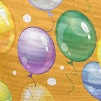 Colorful Oval Balloon Pongee