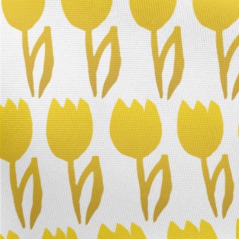 Golden Tulips Pongee