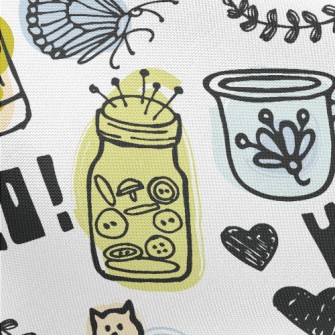 Mini Cup Kitten Pongee