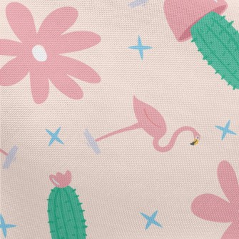 Flamingo Cactus Pongee
