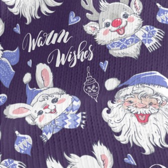 Happy Santa Claus Stretch Jersey
