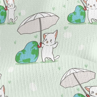 Cats Love The Earth Stretch Jersey