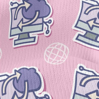 Upload Cloud Backup Stretch Jersey