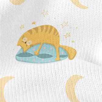 Lazy Sleeping Cat Stretch Jersey
