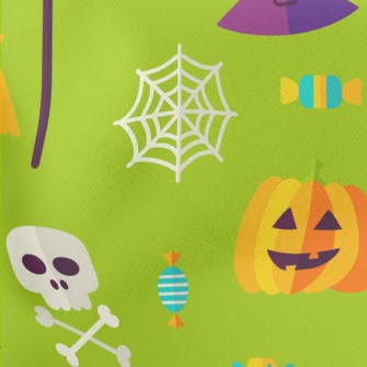 Happy Halloween Lightweight Cotton Poplin