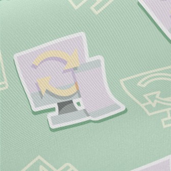 Computer Conversion Backup Midweight Cotton Poplin