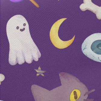 Bloody Eyes And Ghosts Midweight Cotton Poplin