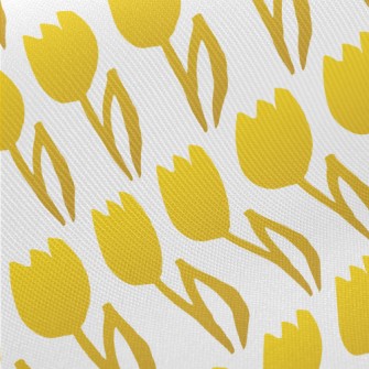 Golden Tulips Midweight Cotton Poplin