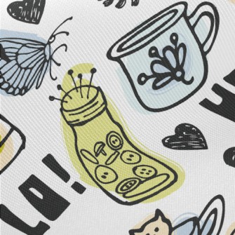 Mini Cup Kitten Midweight Cotton Poplin