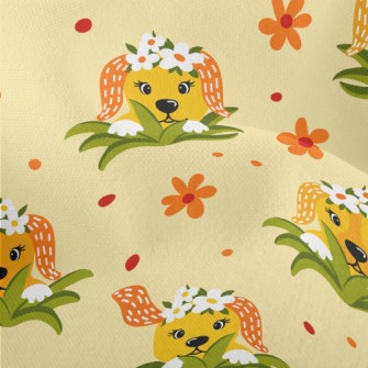 Shy Flower Dog Lightweight Performance Linen
