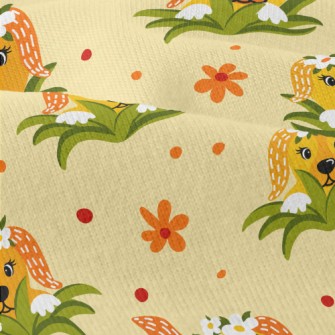 Shy Flower Dog Modern Jersey