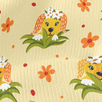 Shy Flower Dog Stretch Jersey