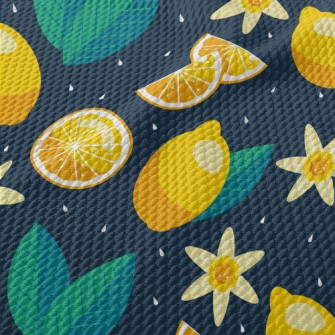 Sweet And Sour Lemon Birdseye Piqué