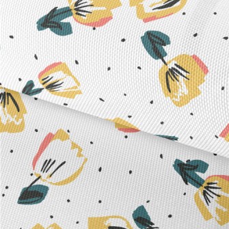 Graffiti Flowers Waterproof Oxford