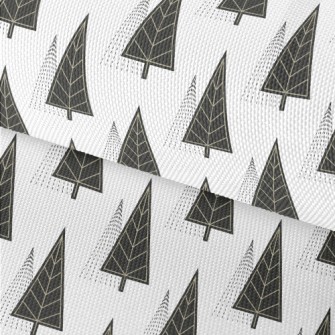 Mysterious Line Trees Waterproof Oxford