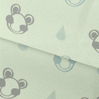 Line Geometric Frog Waterproof Oxford