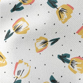 Graffiti Flowers Waterproof Canvas