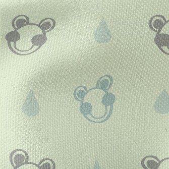 Line Geometric Frog Waterproof Canvas