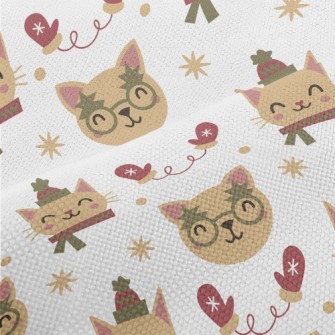 Kitten Dress Up For Warm Winte Performance Linen