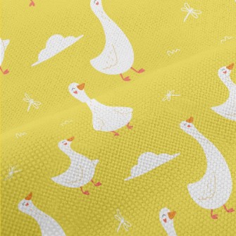 Smiling White Goose Performance Linen