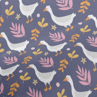 Slow Walking White Goose Performance Linen