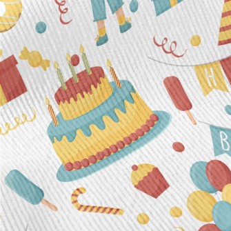 Boys Birthday Party Standard Corduroy