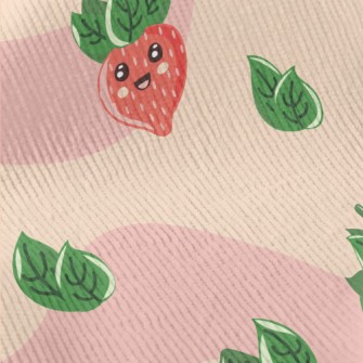 Strawberry With Different Expr Standard Corduroy