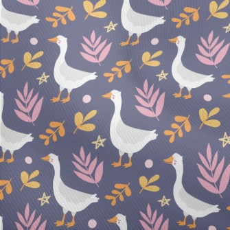 Slow Walking White Goose Dobby