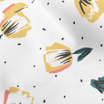 Graffiti Flowers Micro Fleece