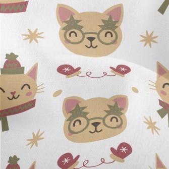Kitten Dress Up For Warm Winte Lightweight Performance Linen