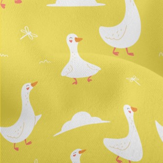 Smiling White Goose Lightweight Performance Linen