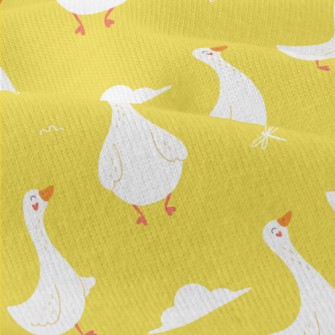 Smiling White Goose Modern Jersey